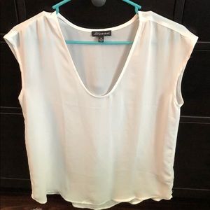 White blouse size medium short sleeve